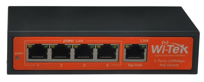 Switch PoE Witek WI-PS105-24V - 5 port