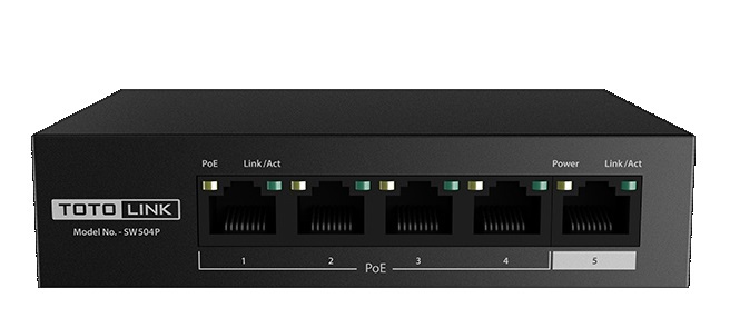 Switch Totolink SW504P - 4 ports