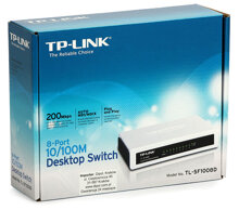 Switch TP-Link TL-SF1008D 10/100Mbps - 8 Port