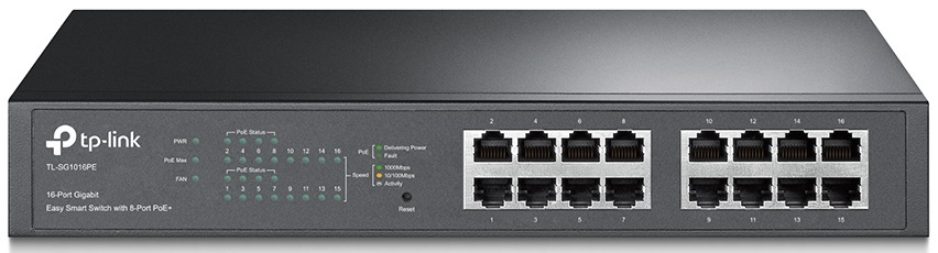 Switch TP-Link TL-SG1016PE - 16 ports