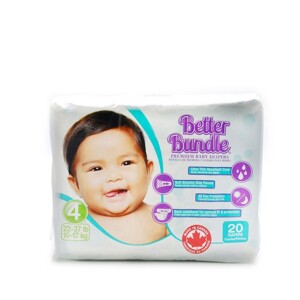 Tã dán Better Bundle size 4 - 20 miếng (dành cho bé 10-17kg)