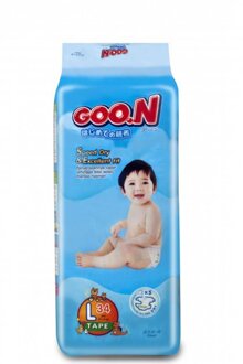 Tã dán Goo.n size L 34 miếng (trẻ từ 9 - 14kg)