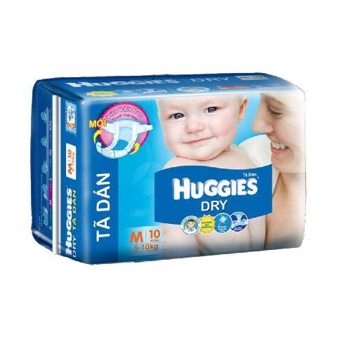 Tã dán Huggies size M 10 miếng (trẻ từ 5 - 10kg)