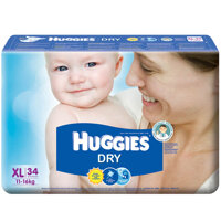 Tã dán Huggies size XL 34 miếng (trẻ từ 11 - 16kg)