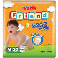 Tã quần Goo.n Friend size M20 miếng (trẻ từ 6 - 11kg)