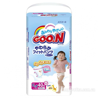 Tã quần Goon nội địa XL38 cho bé gái