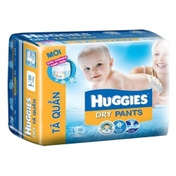 Tã quần Huggies size S 26 miếng (trẻ từ 4 - 8kg)