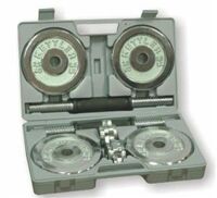 Tạ tay mạ Crôm loại 20kg/bộ