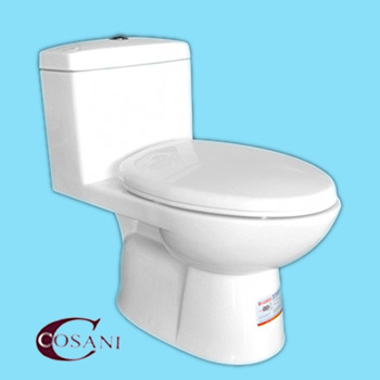 Bàn cầu Cosani 1 khối xả nhấn LI-032D 