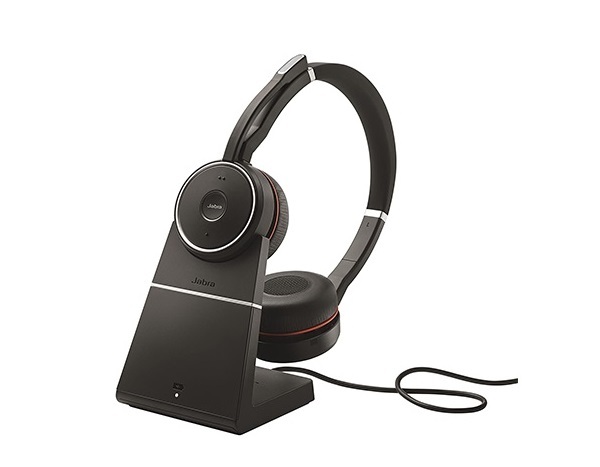 Tai nghe - Headphone Jabra Evolve 65 UC Stereo (kèm đế sạc)