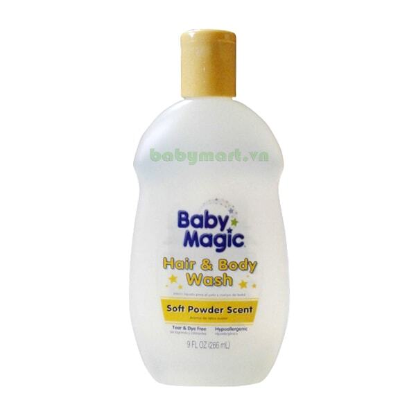 Tắm gội trẻ em Baby Magic Soft Powder 266ml