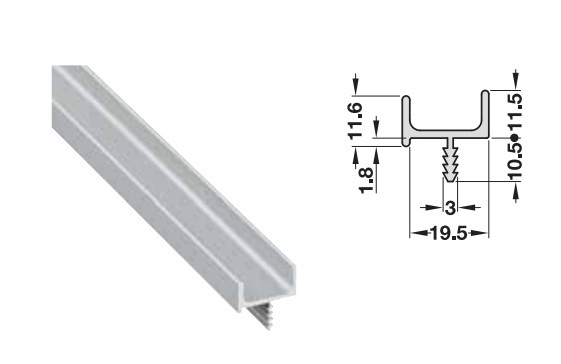 Tay nắm tủ bếp Hafele 126.20.905