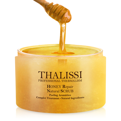 Tẩy tế bào chết toàn thân tinh chất mật ong Thalissi Honey Repair Natural Scrub 500ml