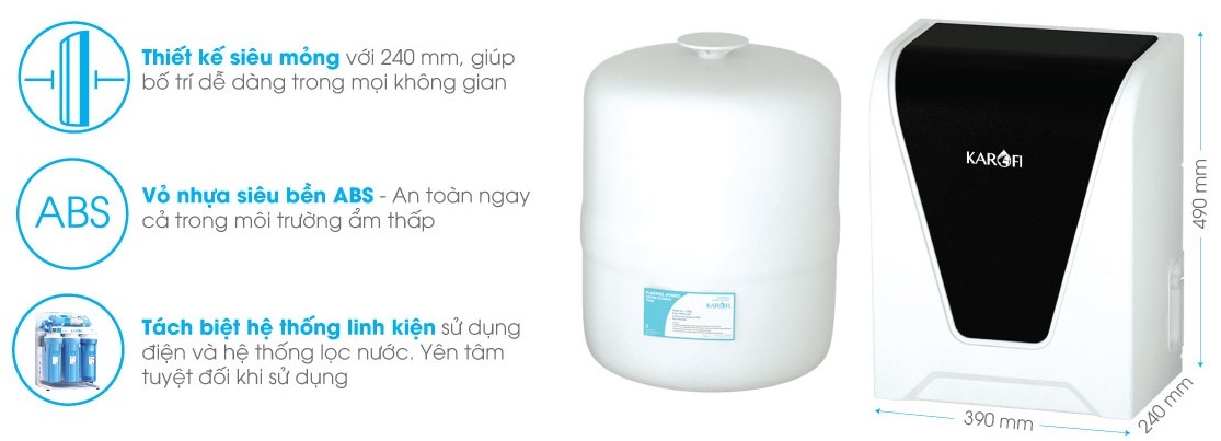Máy lọc nước Karofi URO 1.0 UDS7100 