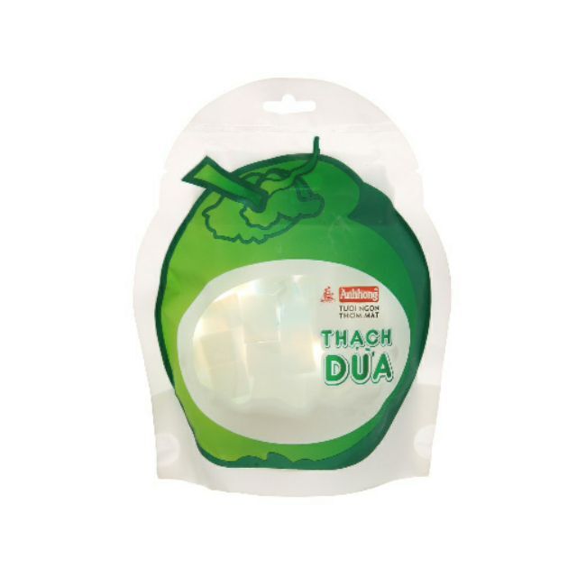 Thạch dừa Ánh Hồng túi 400g