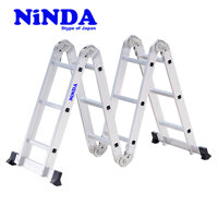 Thang nhôm gấp khúc chữ M Ninda ND-406C