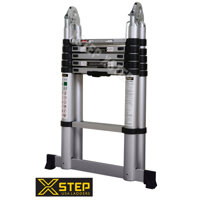 Thang nhôm rút chữ A Xstep XM-19