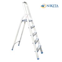 Thang nhôm tay vịn 5 bậc Nikita NKT-AL05