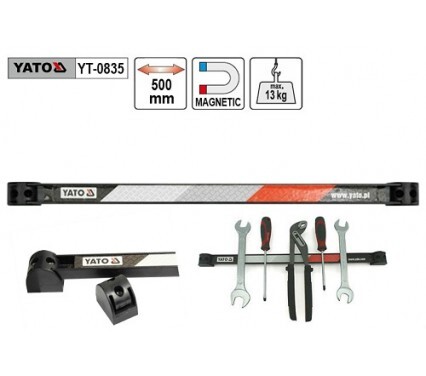 Thanh treo dụng cụ từ tính Yato YT-0835, 500mm