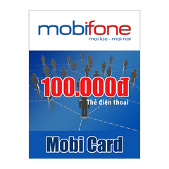 Thẻ cào MobiFone mệnh giá 100.000