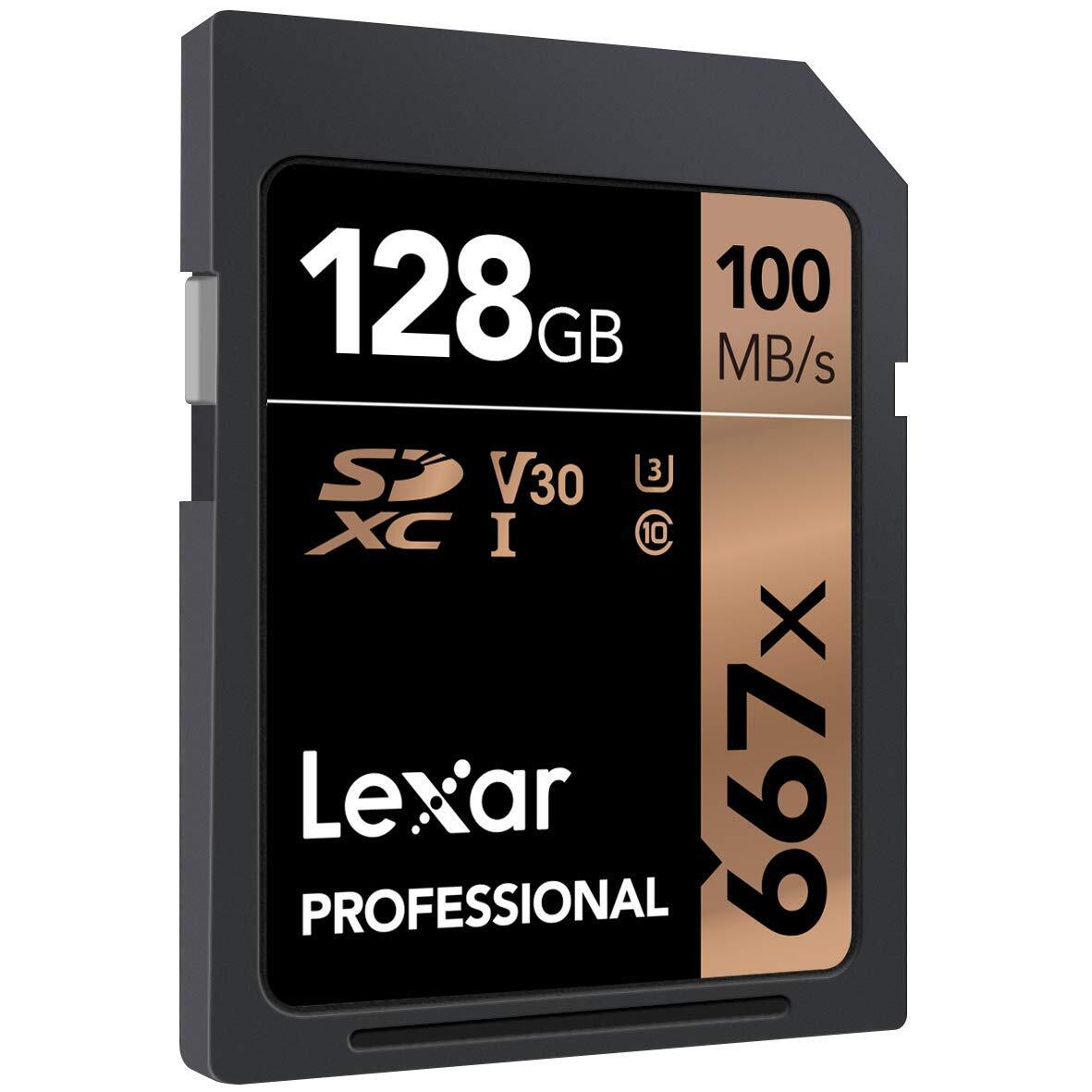 Thẻ nhớ 128GB SDXC Lexar Professional 667x