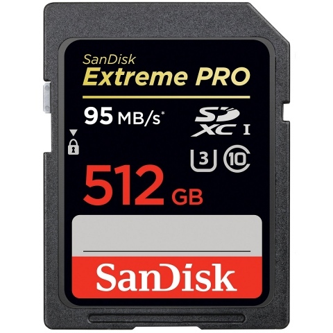 Thẻ nhớ 512GB Sandisk SDHC Extreme Pro 633x 95MB/s