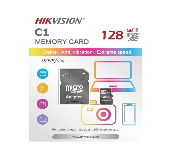 Thẻ nhớ camera Hikvision HS-TF-C1 - 128GB