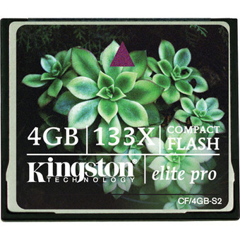 Thẻ nhớ Kingston CF Elite Pro - 4GB, 133X