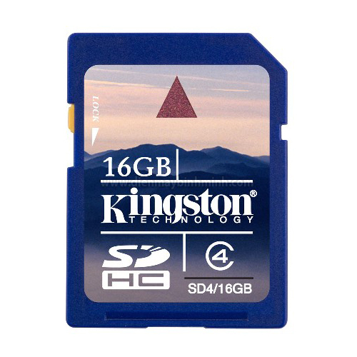 Thẻ nhớ Kingston SD 16Gb Class4
