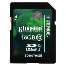 Thẻ nhớ Kingston SDHC 16GB class 10 UHS-I
