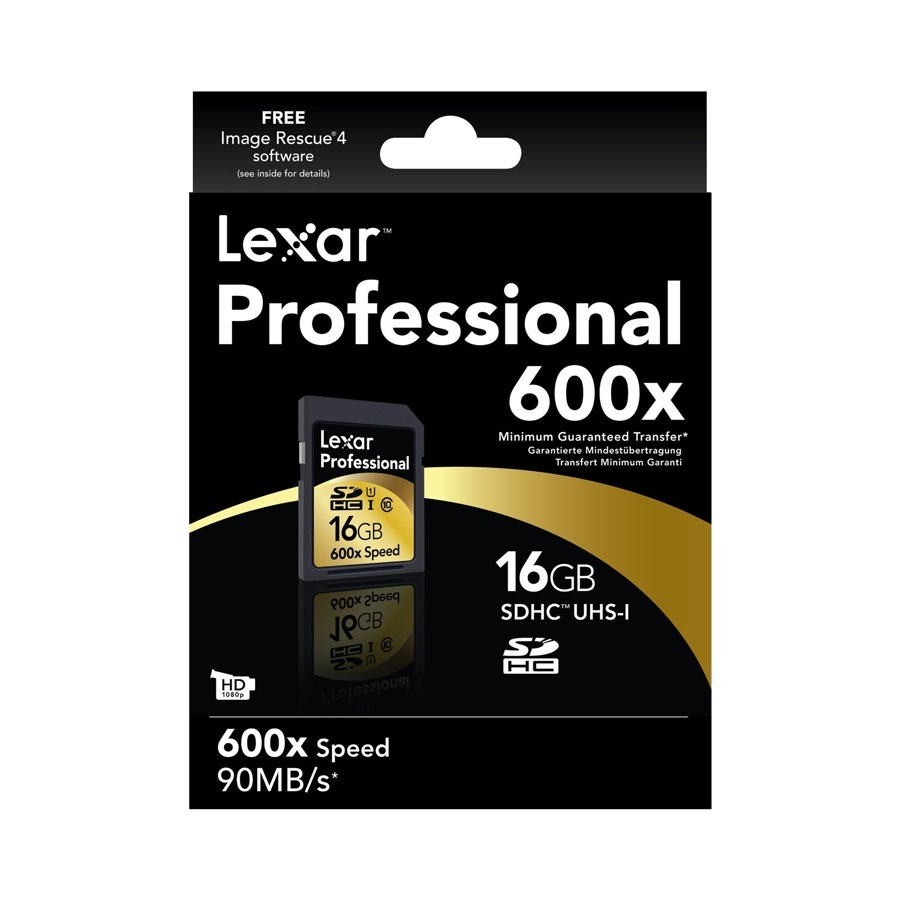 Thẻ nhớ Lexar 16GB 600X SDHC Class 10 UHS-1 90MB/s