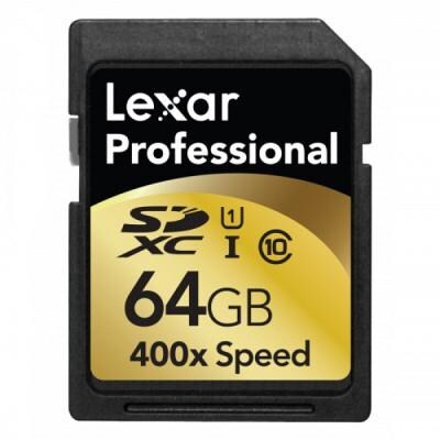 Thẻ nhớ Lexar 64GB Professional 400x SDXC UHS-I 60MB/s