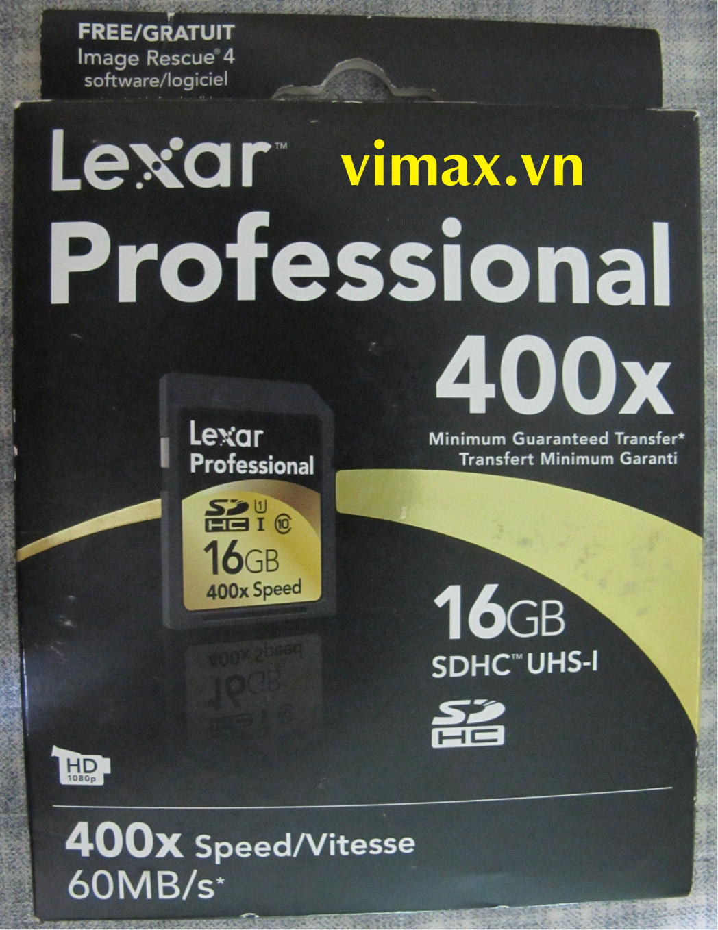 Thẻ nhớ Lexar SDHC 16GB Professional 400x UHS-I 60MB/s