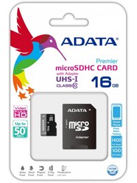 Thẻ nhớ Micro SD 16GB Adata Class 10