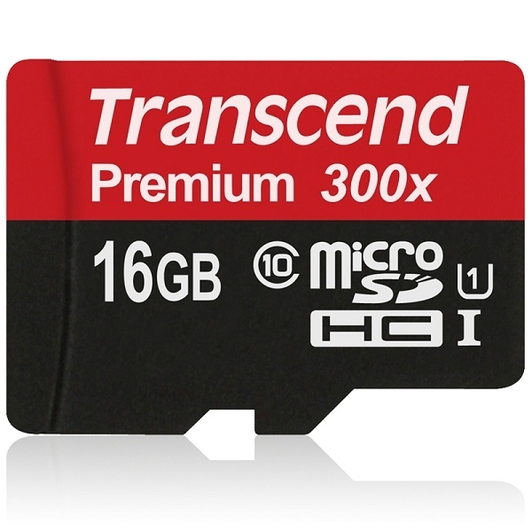 Thẻ nhớ MicroSD Transcend Premium 16GB