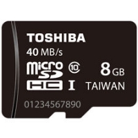 Thẻ Nhớ MicroSDHC Toshiba 8GB 40MB/s