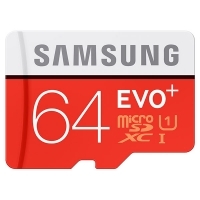 Thẻ nhớ MicroSDXC Samsung Evo Plus - 64 GB ,  80 MB/s
