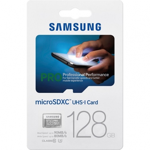 Thẻ nhớ MicroSDXC Samsung Pro - 128 GB , 90 MB/s
