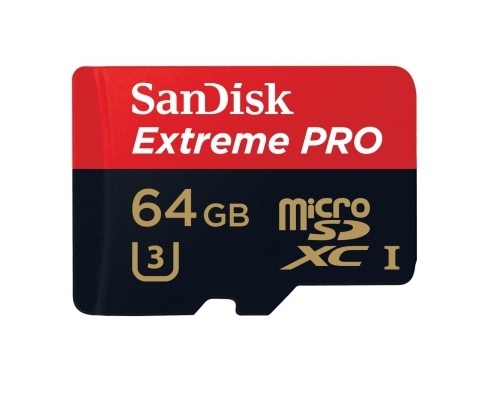 Thẻ nhớ MicroSDXC Sandisk Extreme Pro - 64 GB, 170MB/s
