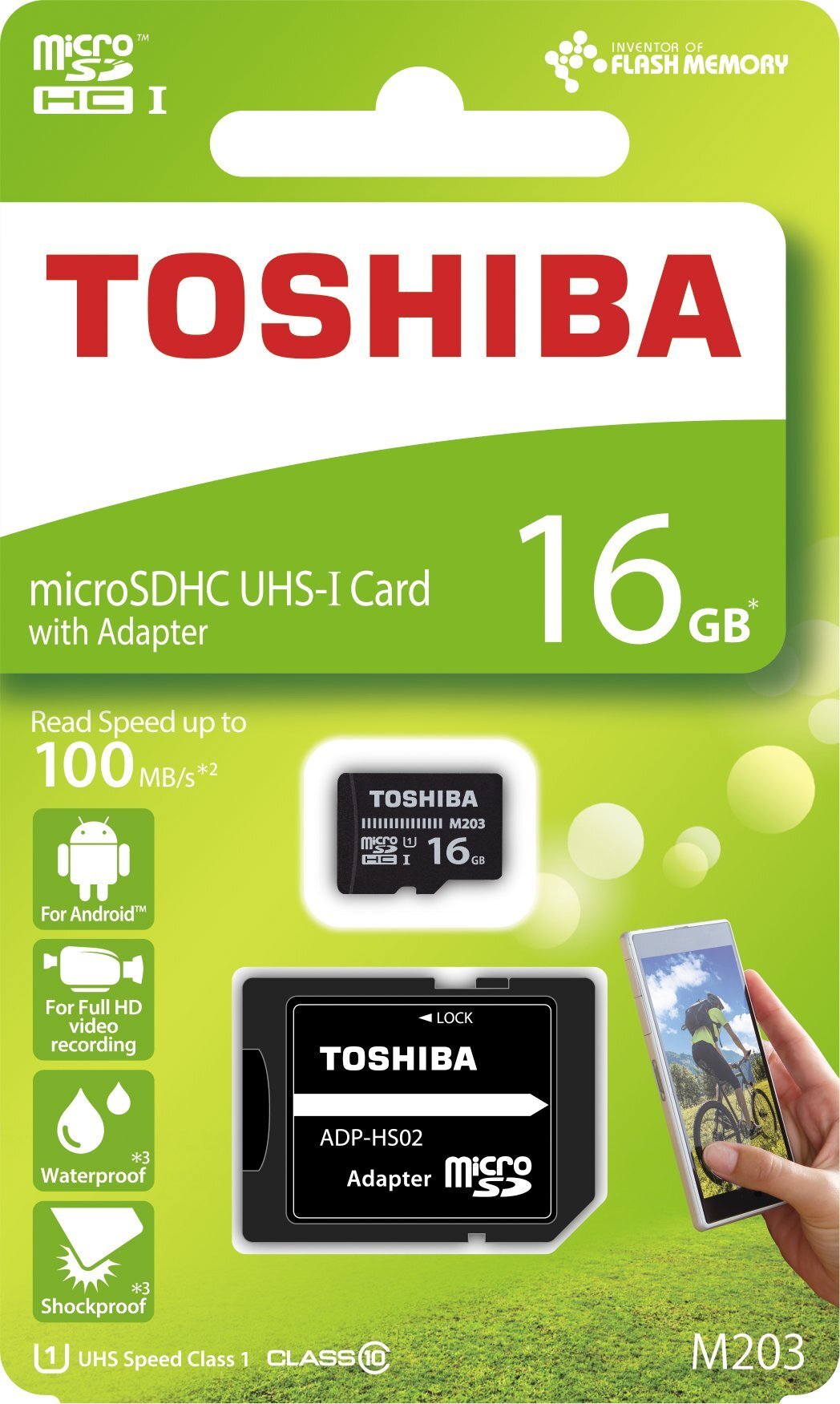 Thẻ nhớ MicroSDXC Toshiba M203 16GB