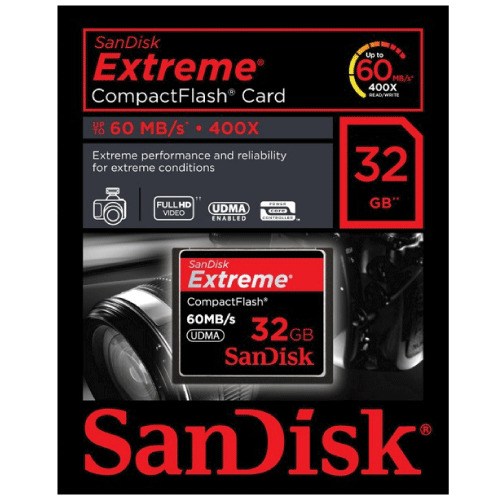Thẻ nhớ SanDisk CF Extreme 32GB 400X 60MB/s