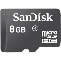 Thẻ nhớ SanDisk Micro SD Class 4 - 8GB