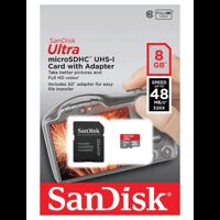 Thẻ nhớ SanDisk MicroSD Ultra 8GB 48Mb/s 320x