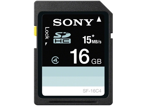 Thẻ nhớ SD Sony 16Gb Class 4