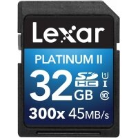 Thẻ nhớ SDHC Lexar Platinum II 32GB 300x UHS-I/U1 45MB/s