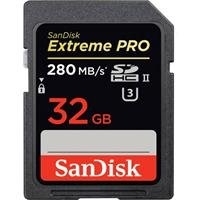 Thẻ nhớ SDHC SanDisk Extreme Pro UHS-II Speed Class 3 32GB 280MB/s