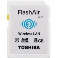 Thẻ Nhớ Toshiba SDHC 8GB Flash air WiFi W-03