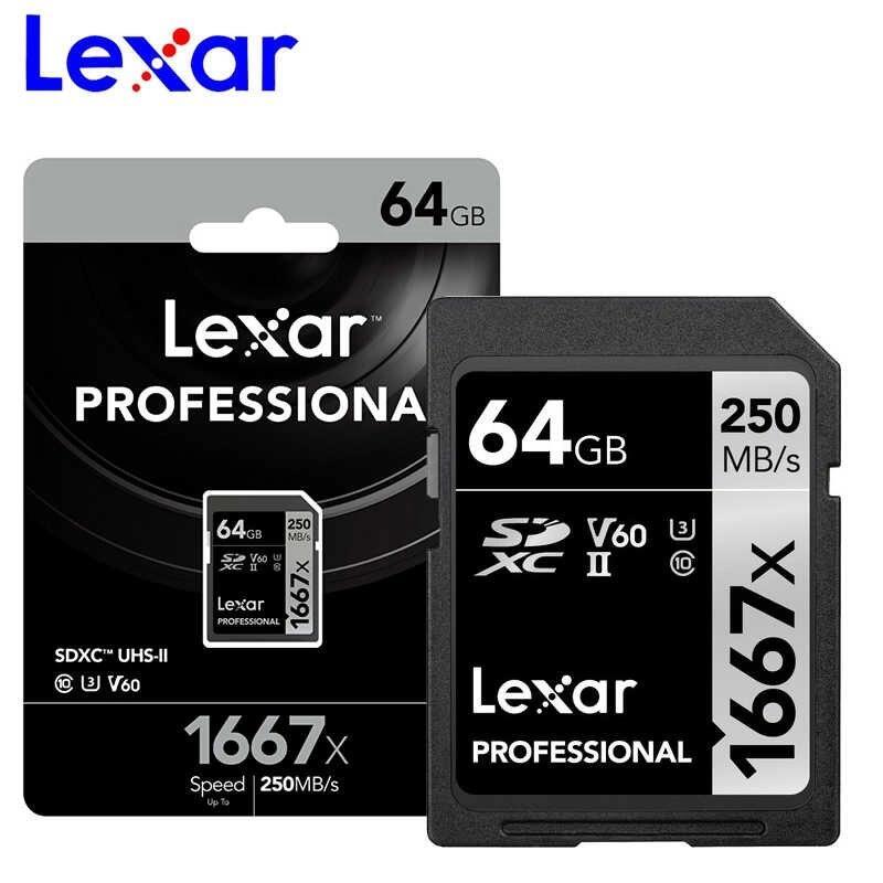 Thẻ nhớ SDXC Lexar 64GB UHS-II 1667X