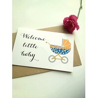 Thiệp Papermix Welcome Little Baby - BB12