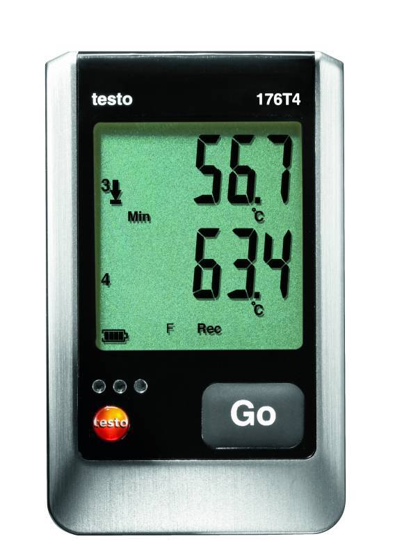 Thiết bị đo nhiệt độ Testo 176-T4